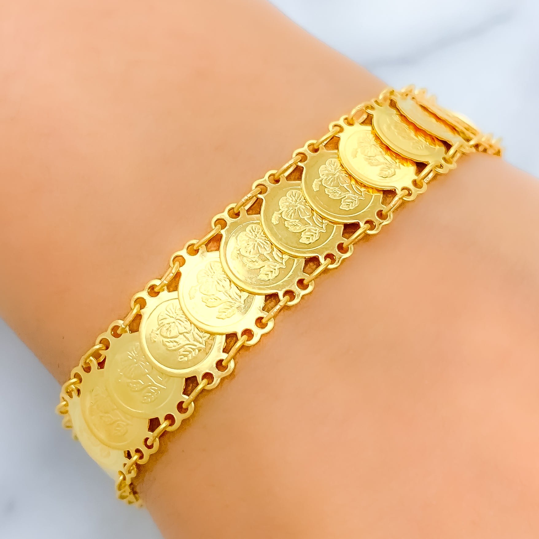 Coin Bracelet Design